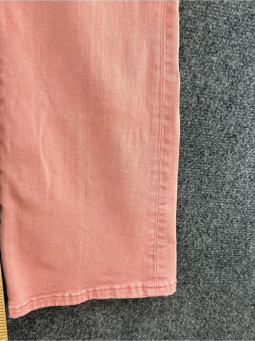 Frame Le Crop Mini Boot Jeans Size 25 Peony Pink High Rise Stretch Denim LCMB790 - Picture 13 of 15